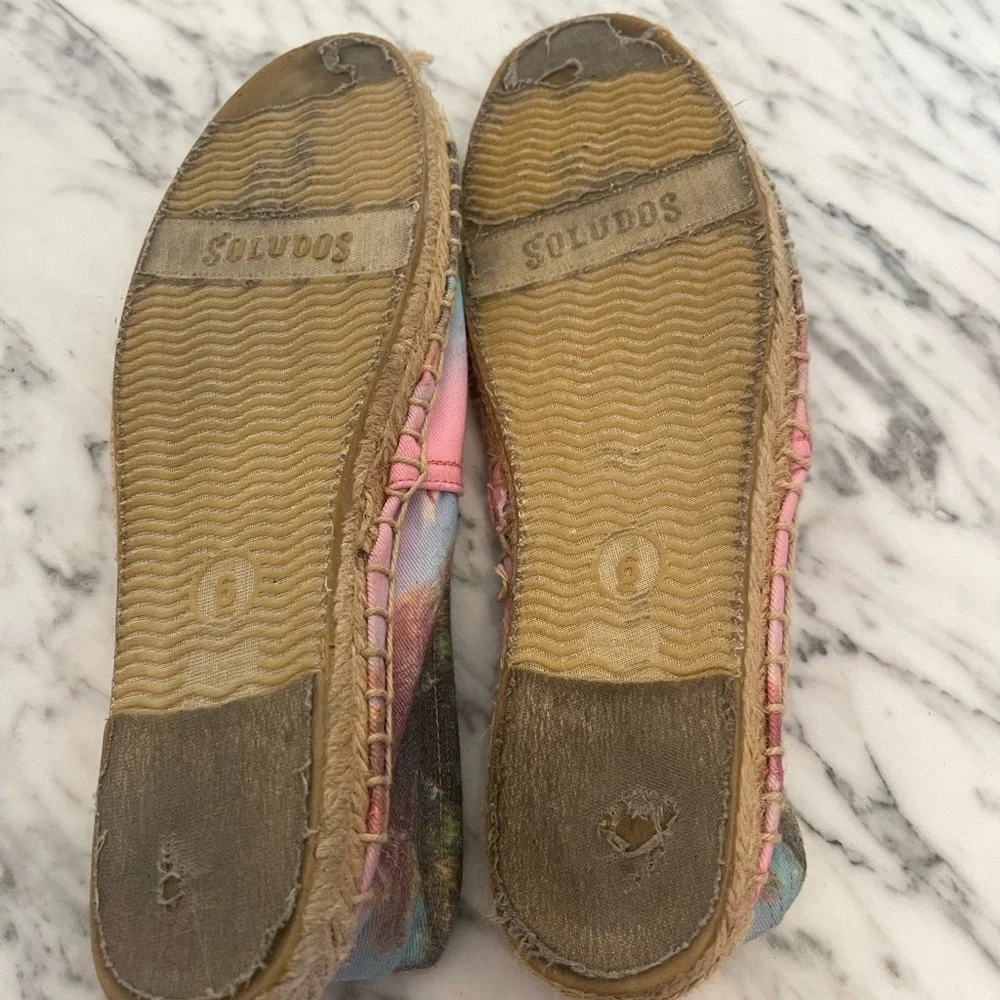 Soludos x We Are Handsome Hamilton Island Sunset Palm Espadrilles